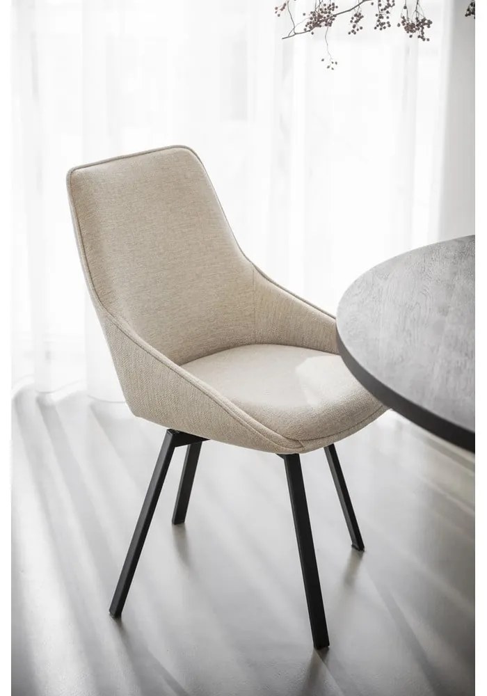 Béžové jedálenské stoličky v súprave 2 ks Alison – Rowico