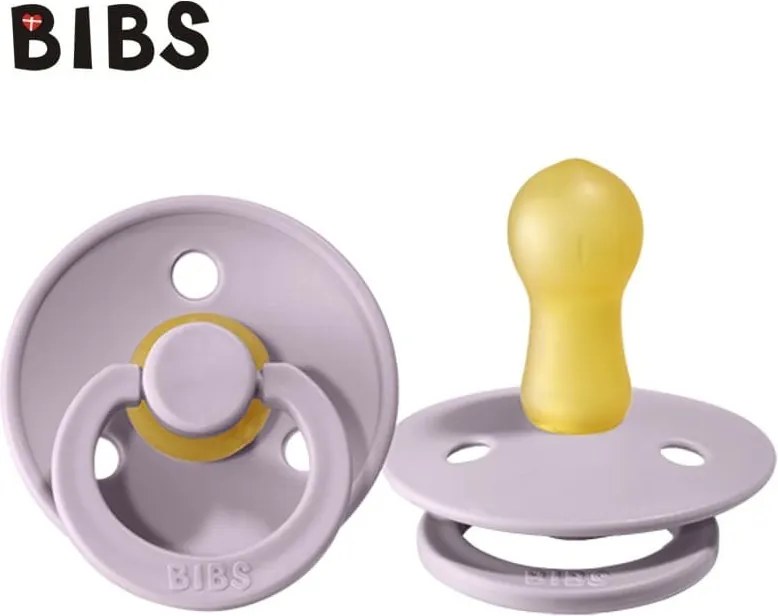 BIBS Cumlík Lilac M – prírodný kaučuk pre bábätká (6–12 mes.)