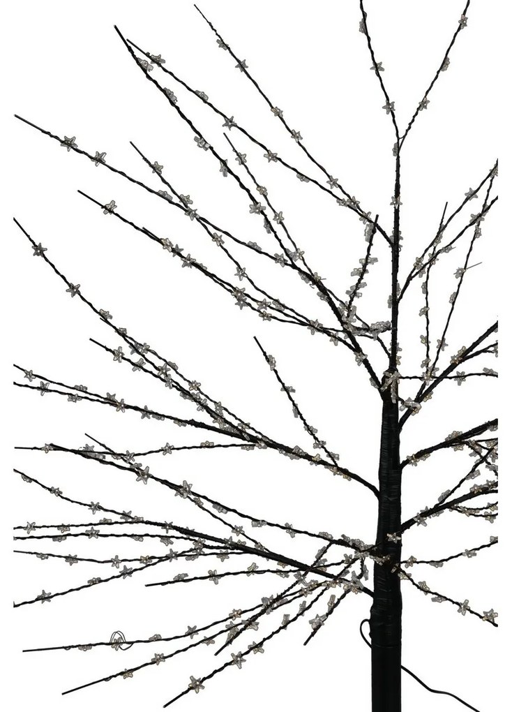 LED Stromček s kvietkami, 480x LED, 120 cm