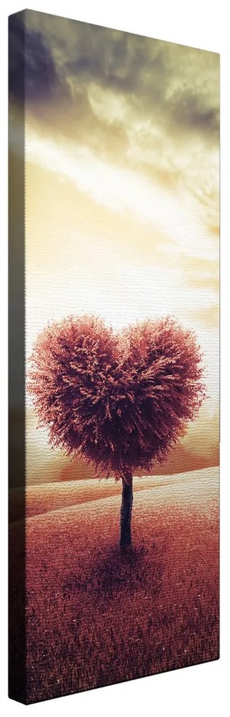 Obraz na plátne Tree of love PC039 30x80 cm