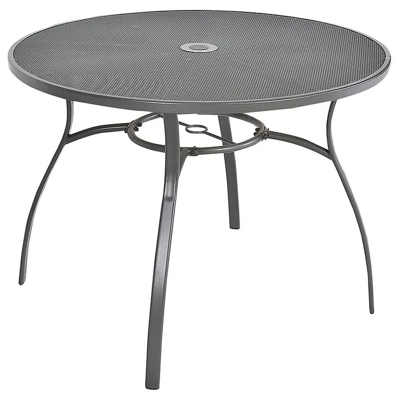 Kovový stôl okrúhly