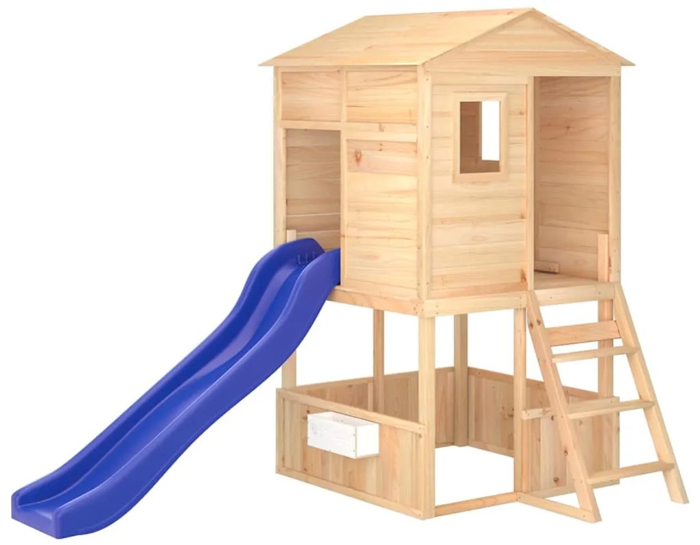 Vonkajšia súprava na hranie masívna jedľa
