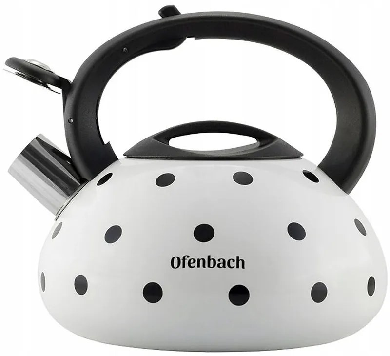 Oceľový čajník s píšťalkou 2,5l (2 farby)