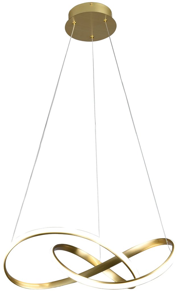 Závesné LED svietidlo Cappio, 1x LED 36w, 4000k, g