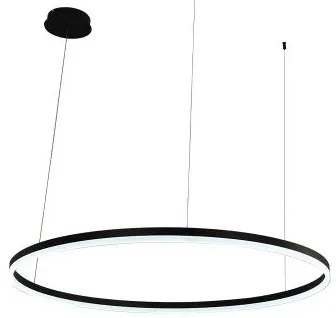 LED Stmievateľný luster na lanku LED/55W/230V 3000-6500K + diaľkové ovládanie