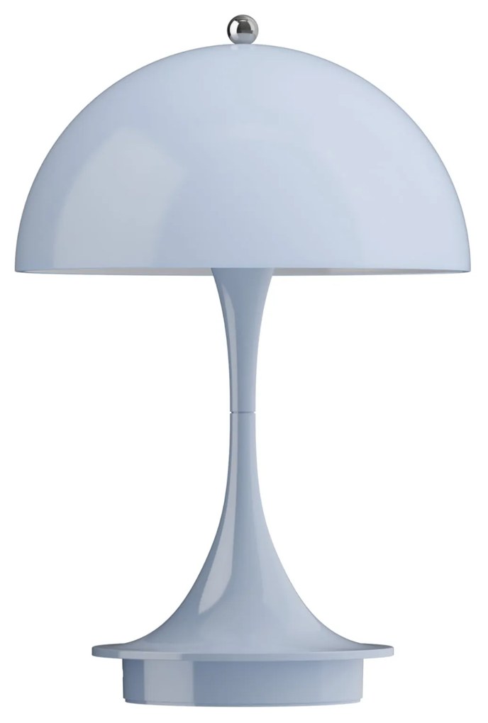 Louis Poulsen Prenosná lampa Panthella 160 V3 Opal Pale Blue