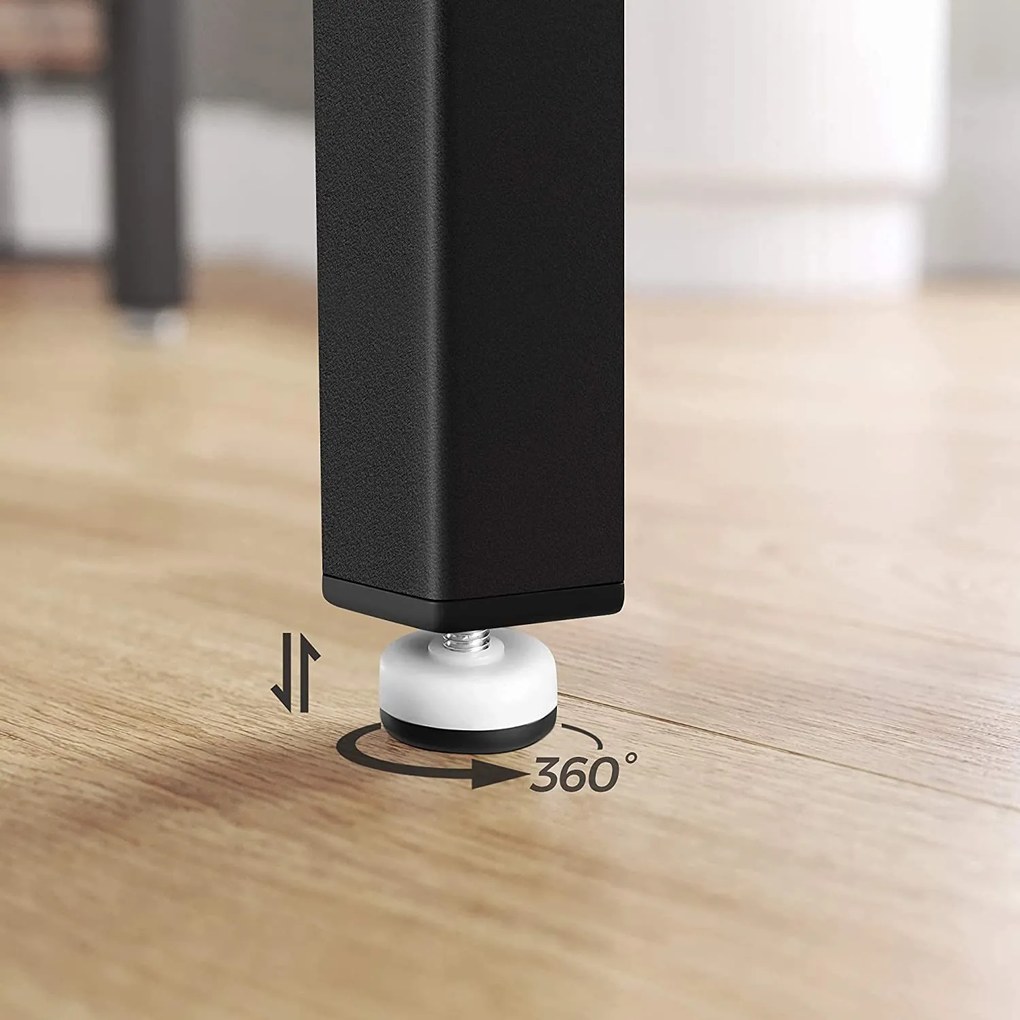 Súprava barového stola s 2 ks stoličkami, rustikálne hnedá farba