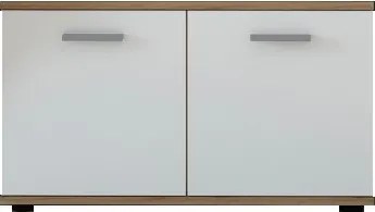Botník Santo 80 cm dub Wotan/biely