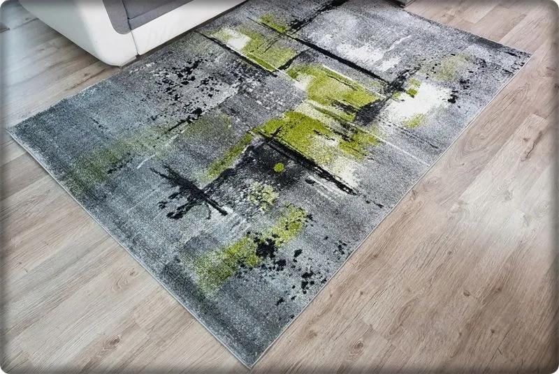 Dekorstudio Moderný koberec SUMATRA - zelený Picasso Rozmer koberca: 160x220cm