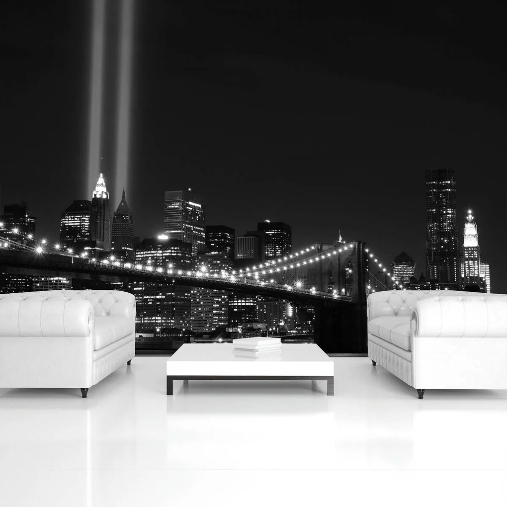 Fototapeta - New York Brooklyn Bridge City (152,5x104 cm)