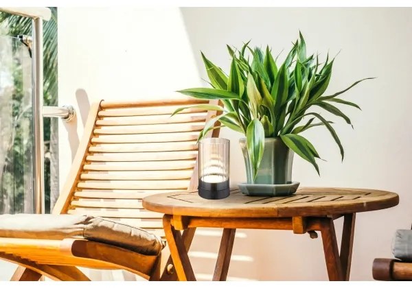 Globo 21012A- LED Von. stolná lampa PIXY LED/2W/3,7V 2700/4000/6500K IP44 béžová