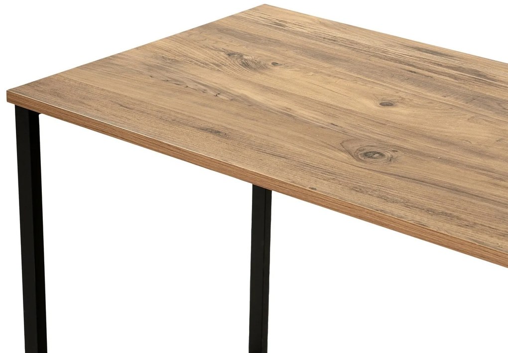 Kancelárska zostava pre 2 osoby TWIN borovica atlantská/čierna