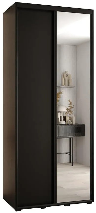 Skriňa 45 Canaris 3 100 čierna/čierna