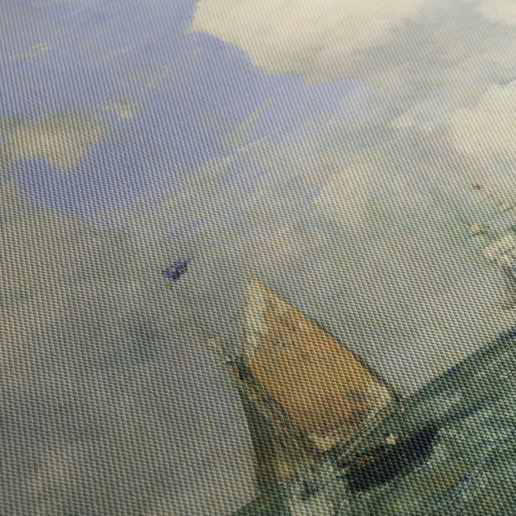 Obraz - Eugène Boudin, Ships and Sailing Boats Leaving Le Havre, reprodukcia (90x60 cm)