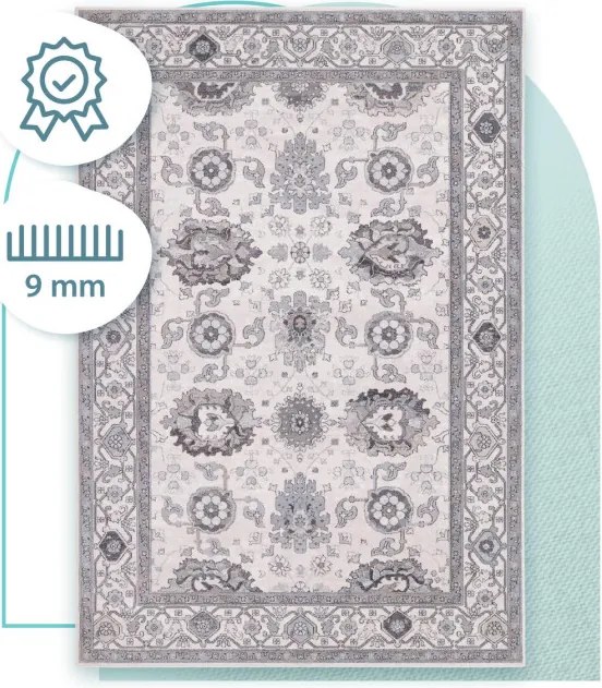 Koberec Dywilan Moon Tesoro Strieborný