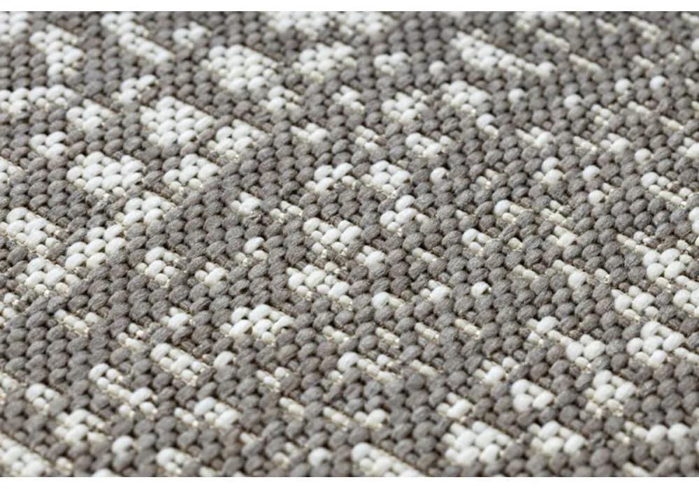 Kusový koberec Flats hnedý kruh 120cm