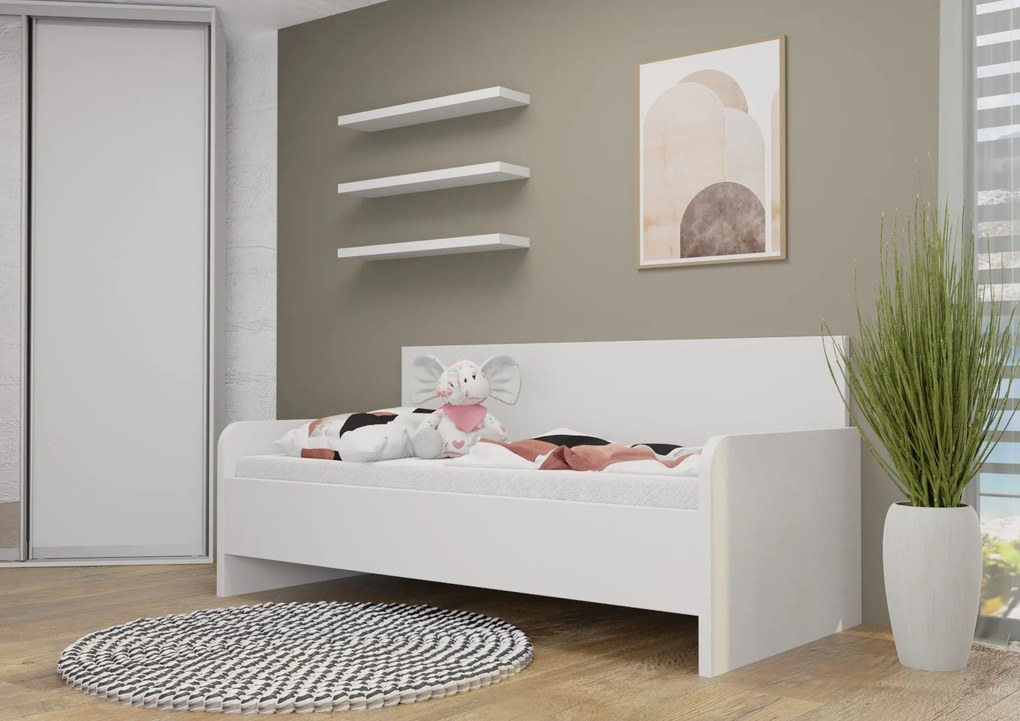 Wood Service Jednolôžko Žanetka R bez úložného priestoru 80 x 200