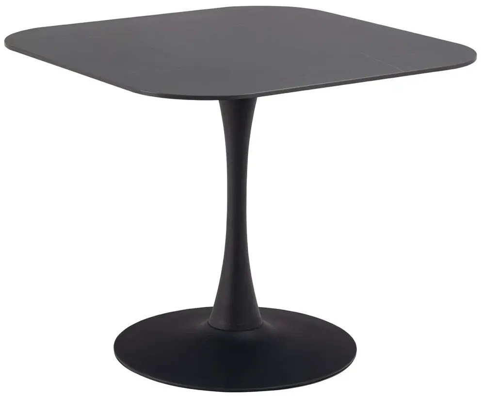 Jedálenský stôl MALTA 90 cm čierny