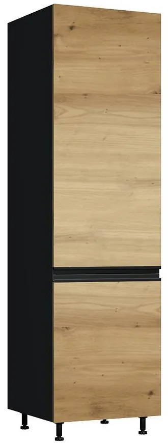 Kuchynská Skrinka Industry D60  čierna/artisan