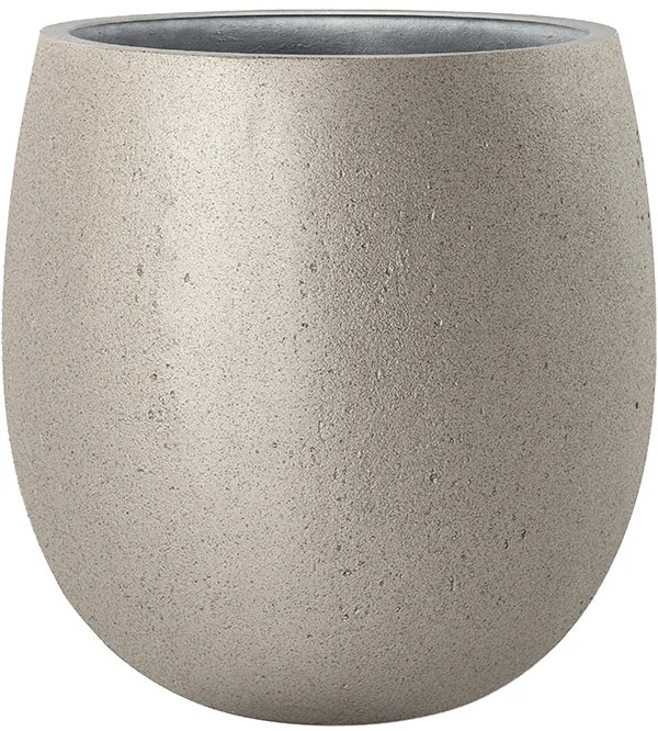 Kvetináč Grigio Balloon Metallic champagne 55x55 cm