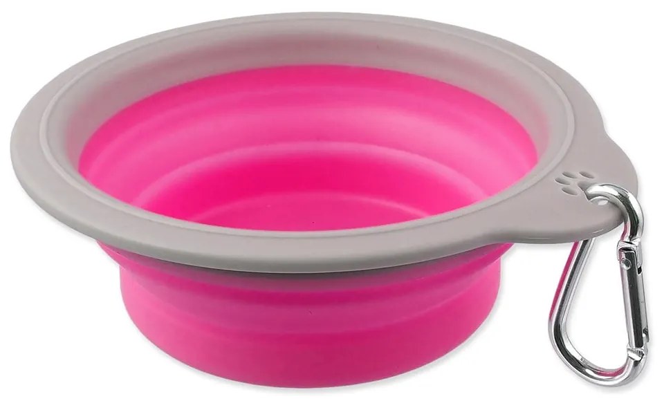 Plastová cestovná miska pre psa ø 15 cm Dog Fantasy – Plaček Pet Products