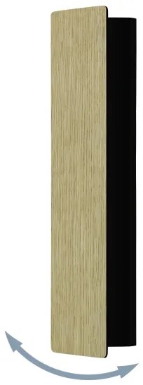 Eglo 901741 - LED Nástenné svietidlo ZUBIALDE LED/12W/230V 3000K hnedá