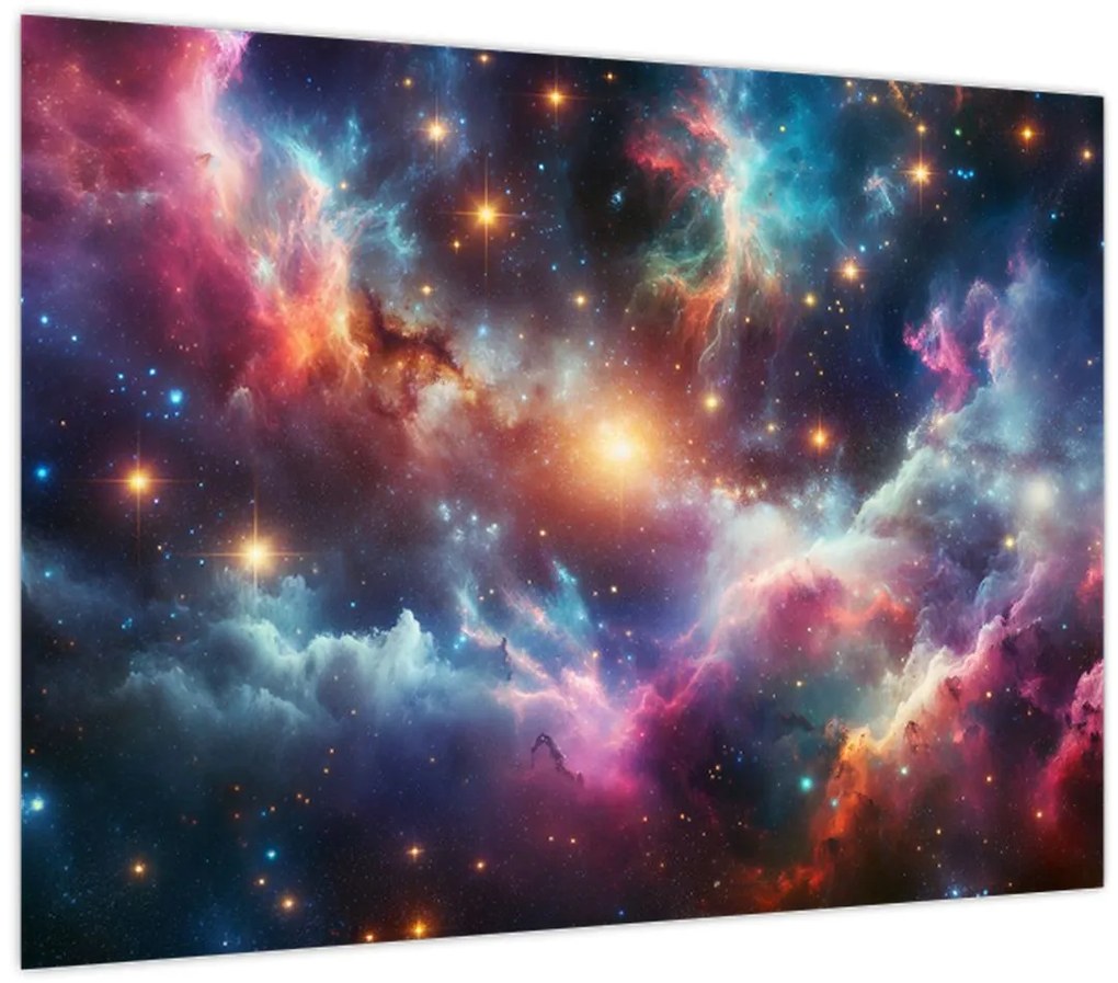 Obraz - Temný vesmír (70x50 cm)