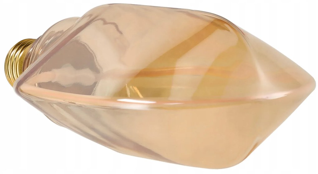 ECOLIGHT Dekoratívna LED žiarovka E27 4W 200lm O100 Amber Retro - rada ZERO