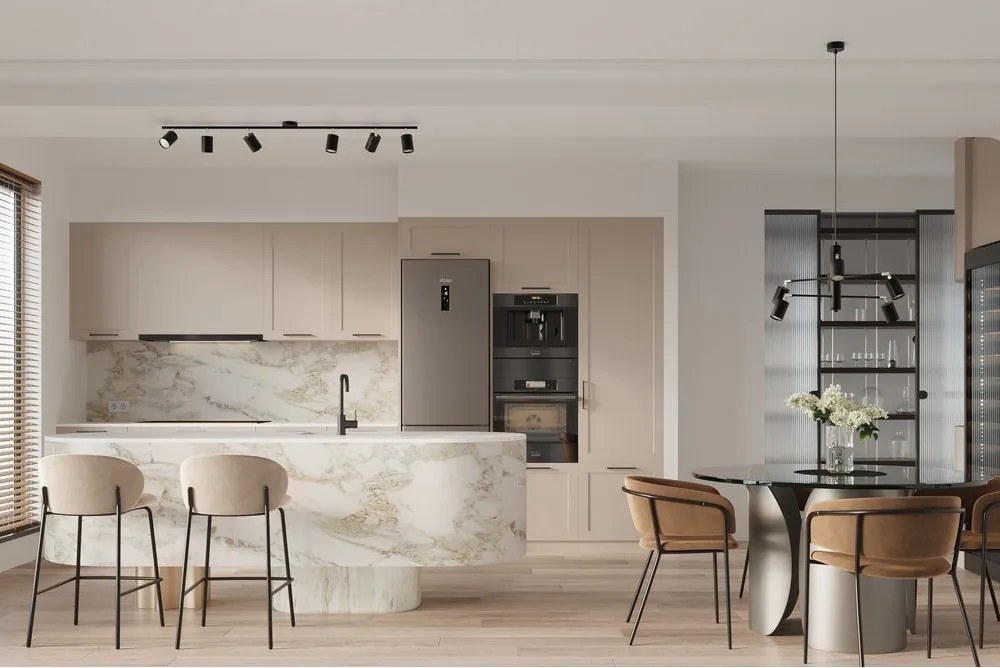 Čierne kovové závesné svietidlo Virta – Sollux