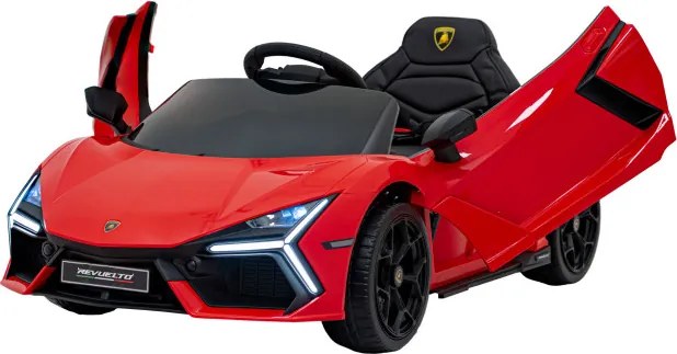 Elektrické autíčko Lamborghini Revuelto červené