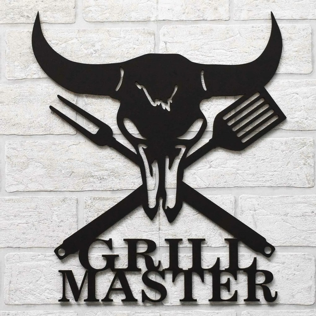 Dekorácia na stenu do kuchyne - Grill Master | DUBLEZ