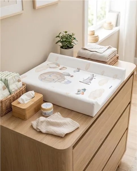 Prebaľovacia podložka Baby Mix Balóny 47x70cm