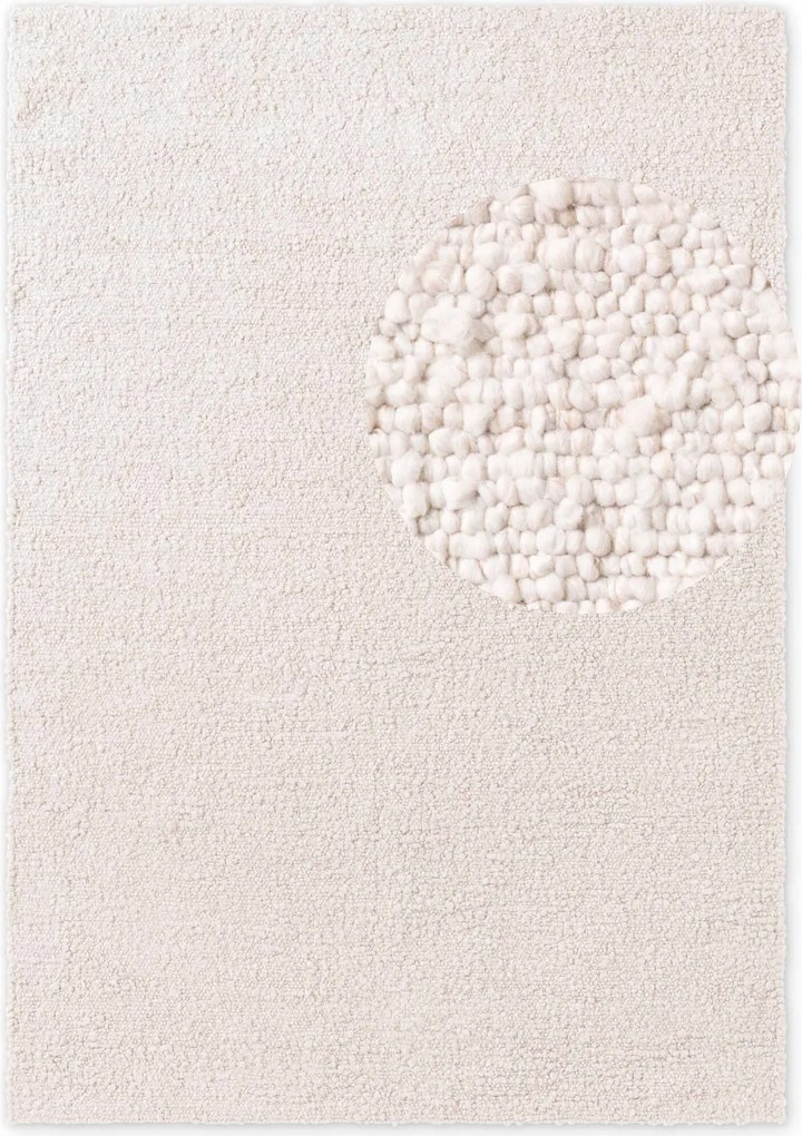 Ted Baker, Kusový koberec Ted Baker Notting Hill 106342 Cream, 120x170, biela, obývacia izba