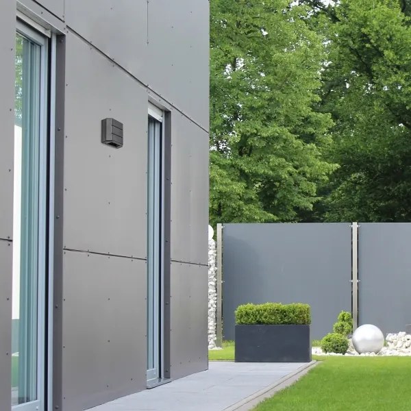 Rabalux 7319 - LED Vonkajšie nástenné svietidlo LIPPA LED/6W/230V IP54 čierna