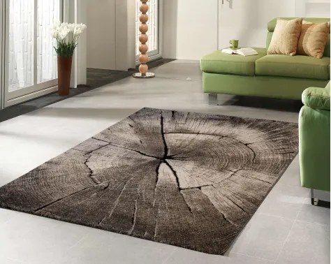 Koberec Ibiza 160x230 cm, šedo-béžový melír%