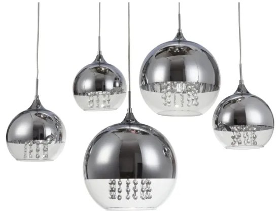 Maytoni P140-PL-170-5-N - Luster na lanku FERMI 5xE27/60W/230V chróm