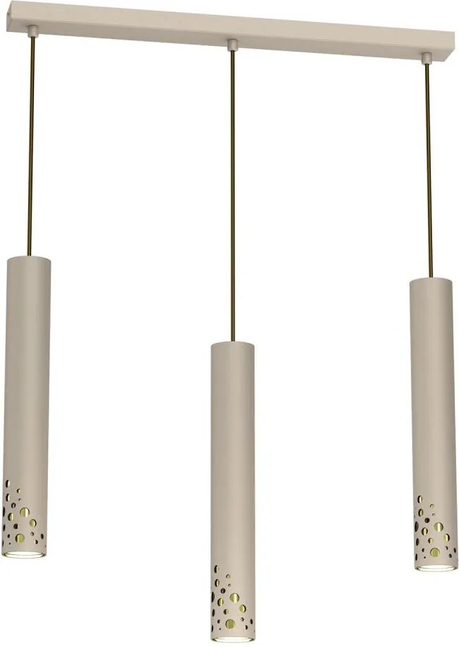 Závesný luster ALTRO 3xGU10/8W/230V béžový