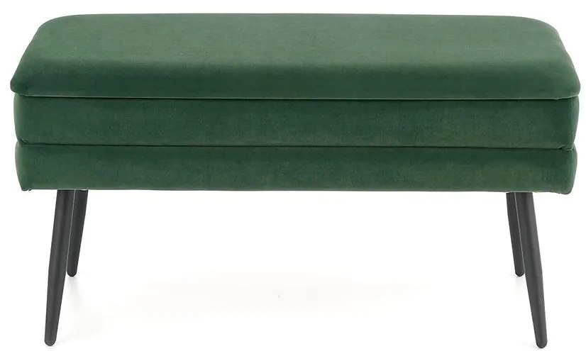 Taburetka Velva zelená/čierna