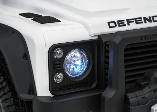 Elektrické autíčko Land Rover Defender 110 SVX biele