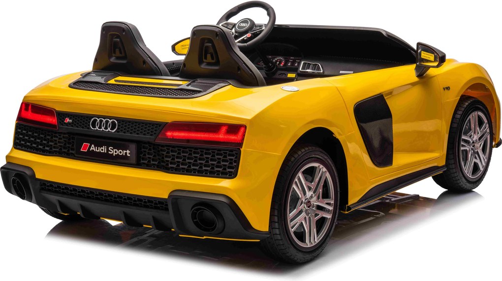 Ramiz Detské autíčko Audi Spyder R8 LIFT žlté