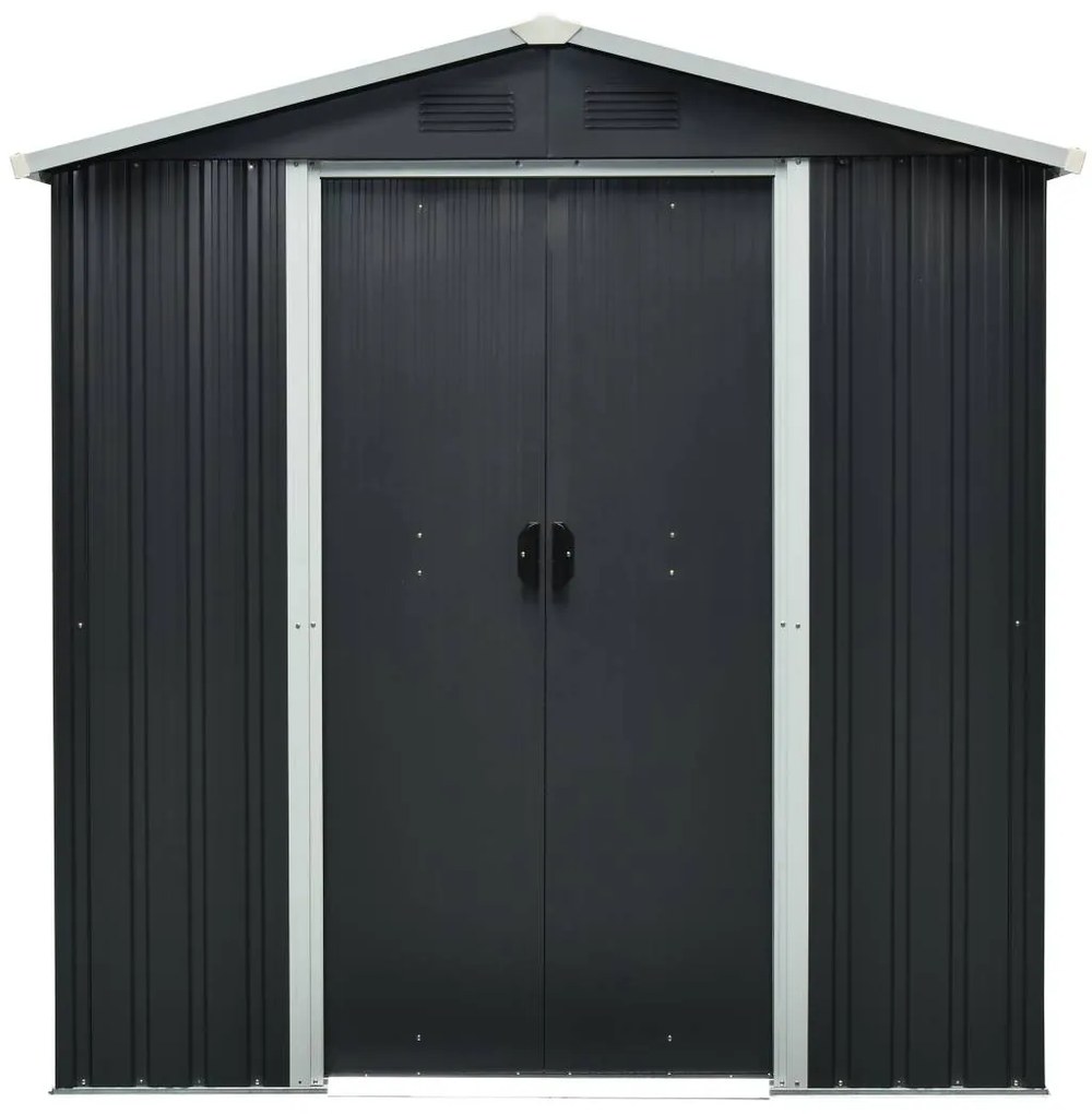 Záhradný domček BestBerg ZDB-2A / 2,5 m² / 194 x 131 x 184 cm / šedá