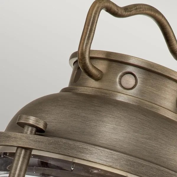 Kichler KL-ASHLANDBAY3-M-BU -Vonkajšia lampa ASHLANDBAY 1xE27/60W/230V IP44 bronzová