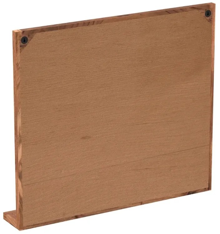 furniture-nabytek.cz - Masívne zrkadlo Sydney z akáciového dreva, lakované, hnedé – 93×15×75 cm