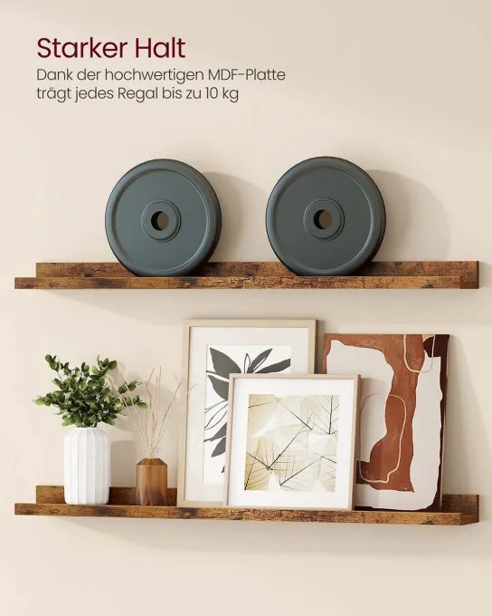 Sada nástenných políc LWS084K01