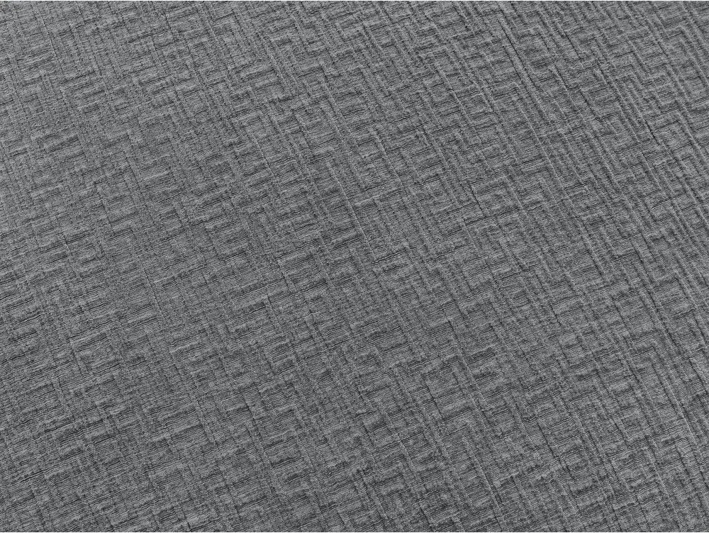 Tmavosivá ženilková pohovka na každodenné spanie/rozkladacia 220 cm Hugo – Bobochic Paris