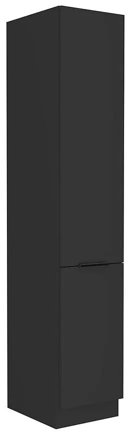 Kuchynská skrinka Siena čierna mat 40dk-210 2f