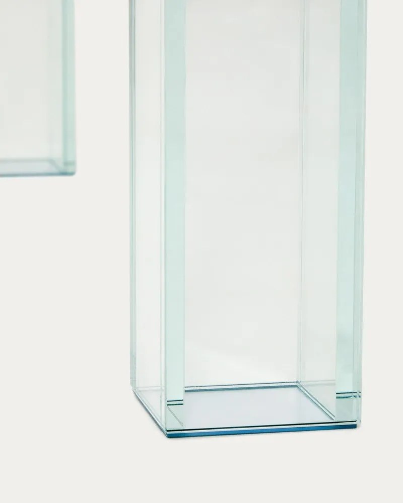 Sklenený jedálenský stôl 90x160 cm Adularia – Kave Home