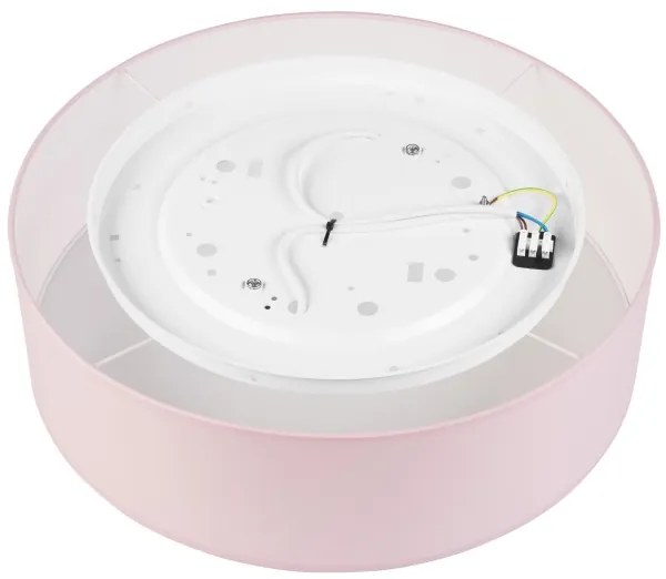 Stropné svietidlo SIRJA PASTEL 2xE27/60W/230V pr. 45 cm ružová