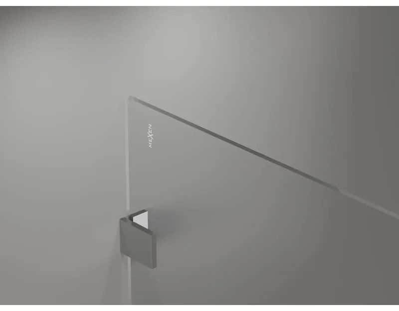 Mexen Lunar sprchová stena ľavá 70 x 200 cm, 8mm číre sklo, chrómová, 830-070-000-01-00-L