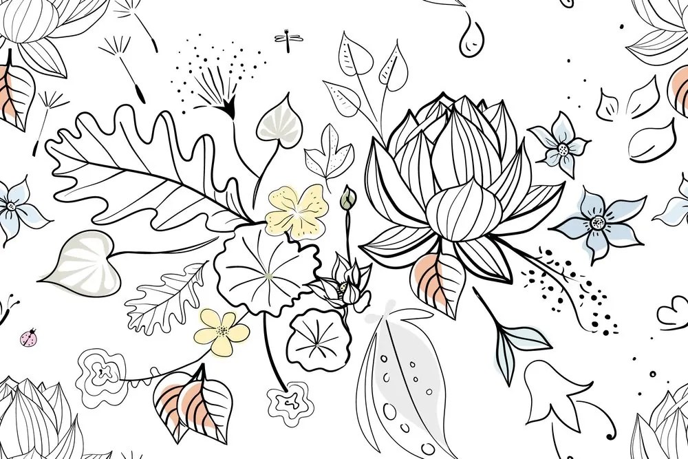 Samolepiaca tapeta s prekrásnym jesenným motívom